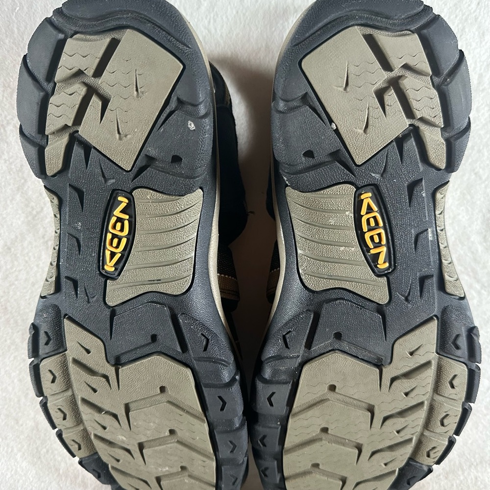 Keen Men’s Newport H2 Black/Stone Grey Sandals Size 12 - Picture 11 of 14